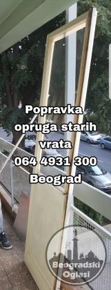 Popravka apsolutno svih stolarsko mehanickih kvarova drvenih prozora i vrata