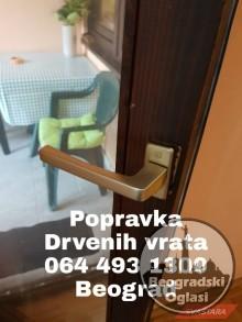 Popravka apsolutno svih stolarsko mehanickih kvarova drvenih prozora i vrata