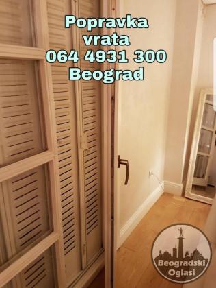 Popravka drvene stolarije prozora vrata NOVI SAD
