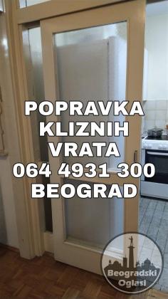 Popravka kliznih vrata BEOGRAD SRBIJA