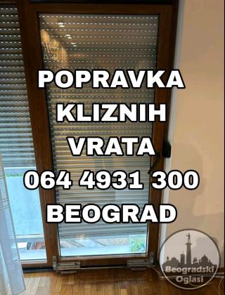 Popravka kliznih vrata BEOGRAD SRBIJA