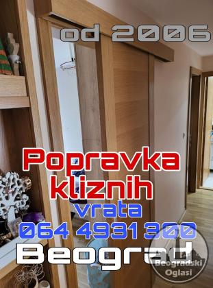 Popravka kliznih vrata BEOGRAD SRBIJA