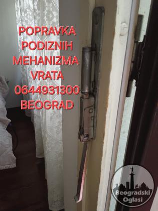 Popravka podiznih mehanizama balkonskih vrata 0644931300