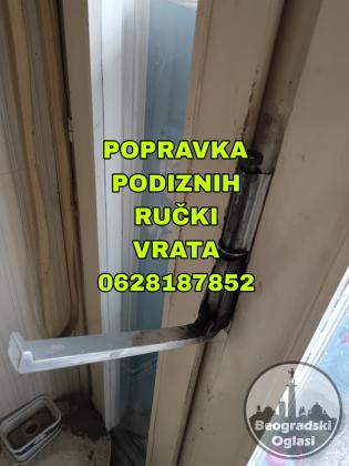 Popravka podiznih mehanizama balkonskih vrata