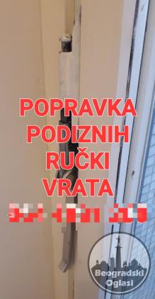Popravka podiznih mehanizama vrata beograd novi sad