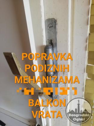Popravka podiznih mehanizama vrata beograd novi sad