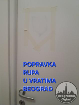 Popravka rupa u vratima NOVI SAD