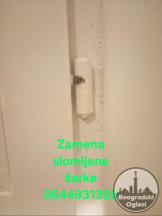 Popravka slomljene šarke prozora 0644931300