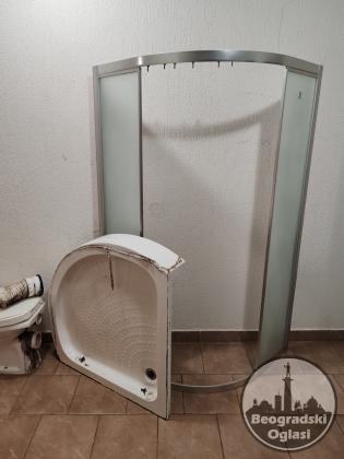 Tuš kabina za kadu 80x80