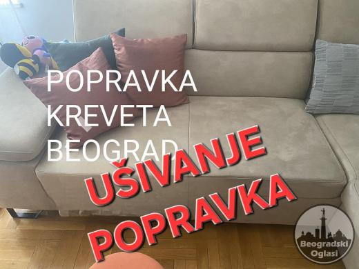 Usivanje mebla štofa garnitura i kreveta novi sad beograd