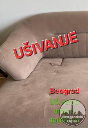 Usivanje mebla štofa garnitura i kreveta novi sad beograd