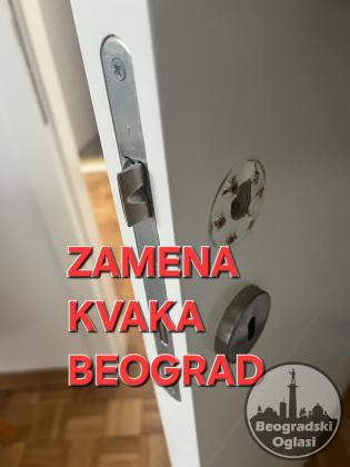 Zamena kvaka brava sobnih i kupatilskih vrata beograd