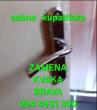Zamena kvaka brava sobnih kupatilskih 0644931300