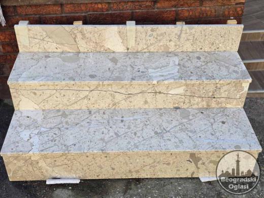 AKCIJA mermernih stepenica VEC OD 30 €  m2