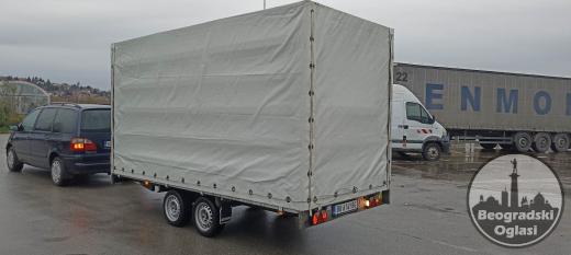 IZNAJMLJIVANJE AUTO PRIKOLICA SA CERADOM