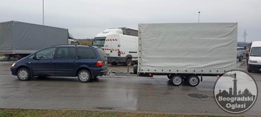 IZNAJMLJIVANJE AUTO PRIKOLICA SA CERADOM