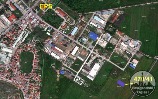 Plac na prodaju industrijska zona