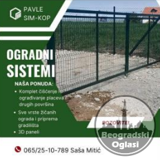 Sve vrste zicanix panelnix ograda