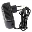 Strujni adapter 12 V / 2A . Prikljucak okrugli siri 5,5 . Ima i plavu kontrolnu lamplicu.