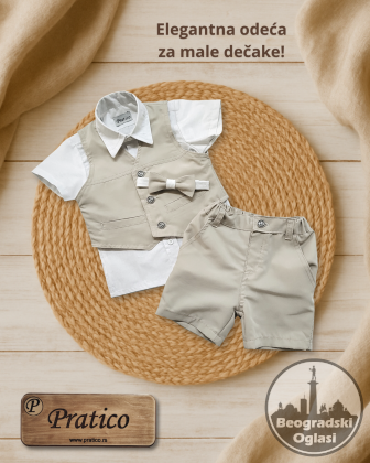 Elegantna odeća za male dečake