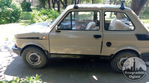 Fiat 126p oldtimer iz 1990. godine  Automobil je u odlicnom stanju ,registrovan do Maja 2026. Sve je na njemu fabricki i presao je samo 37963 kilometa