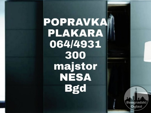 Servis za plakare klizna vrata