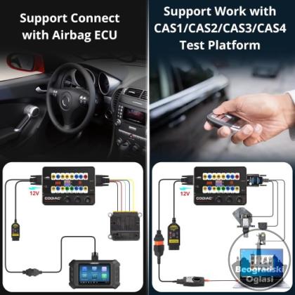 Novo - Godiag GT100 Plus GPT OBD2, GPT ENET DOIP za BMW, VW
