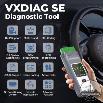 Novo - VXDIAG VCX SE VX800 OBD2 za Mercedes Benz